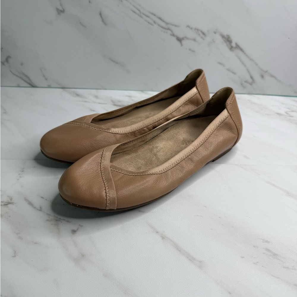 Vionic Caroll Ballet Flats Blush Pink Comfort Support Business Casual Work
